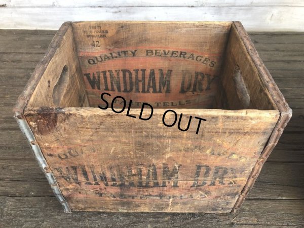 画像5: 40s Vintage Wooden Crate Windham Dry (J221) 
