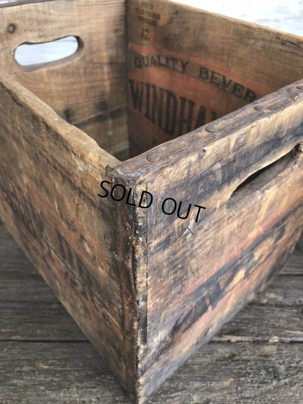 画像7: 40s Vintage Wooden Crate Windham Dry (J221) 