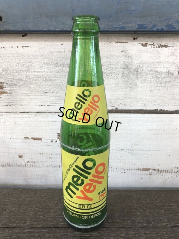 画像4: Vintage Soda Glass Bottle Mello Yello (J243)