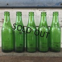 Vintage Soda Glass Bottle Rainbow (J248)