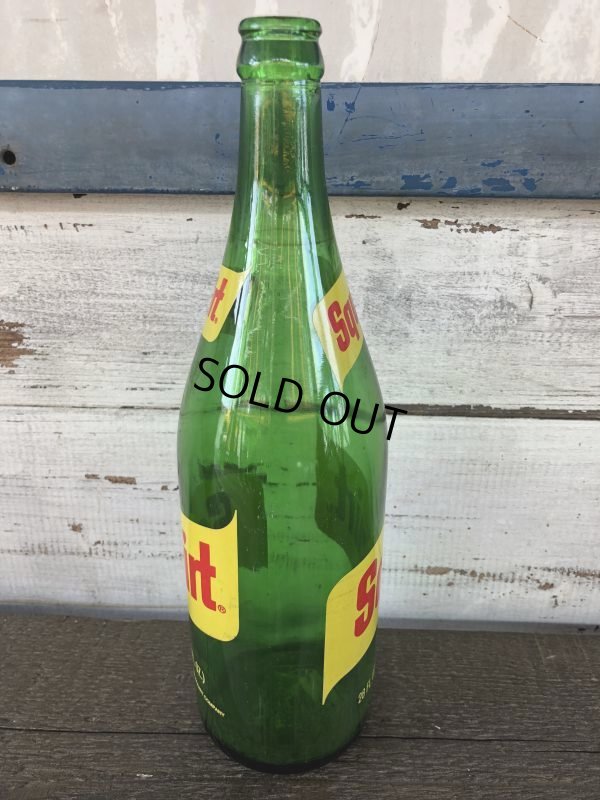 画像5: Vintage Soda Glass Bottle Squirt (J247)