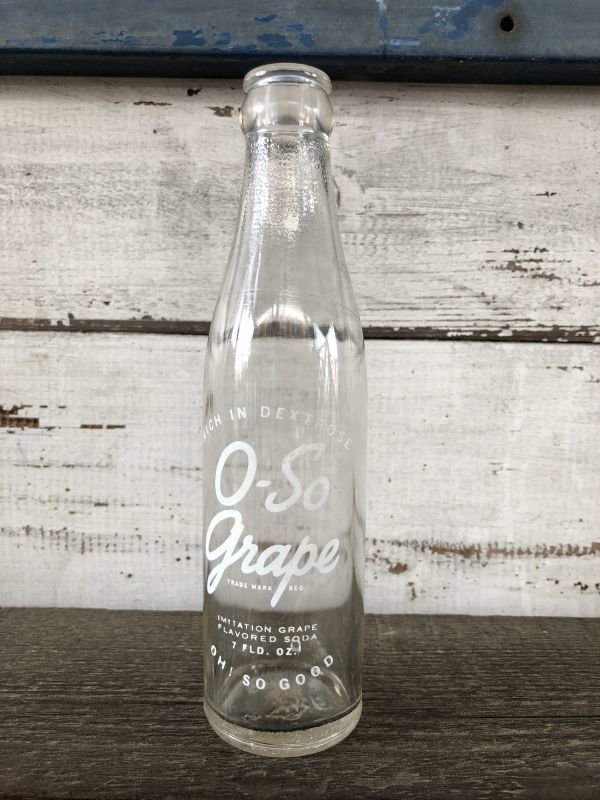 画像2: Vintage Soda Glass Bottle O-So Grape (J234)