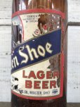 画像8: Vintage Soda Glass Bottle Wooden Shoe beer  (J241)