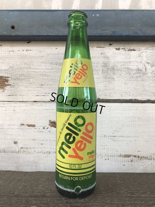画像2: Vintage Soda Glass Bottle Mello Yello (J243)