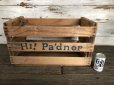 画像1: Vintage Wooden Crate HI! Pa'dner Cantaloupes (J250) (1)