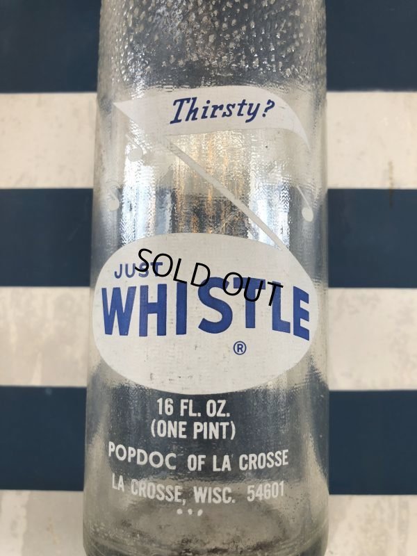 画像6: Vintage Soda Glass Bottle Whistle (J245)