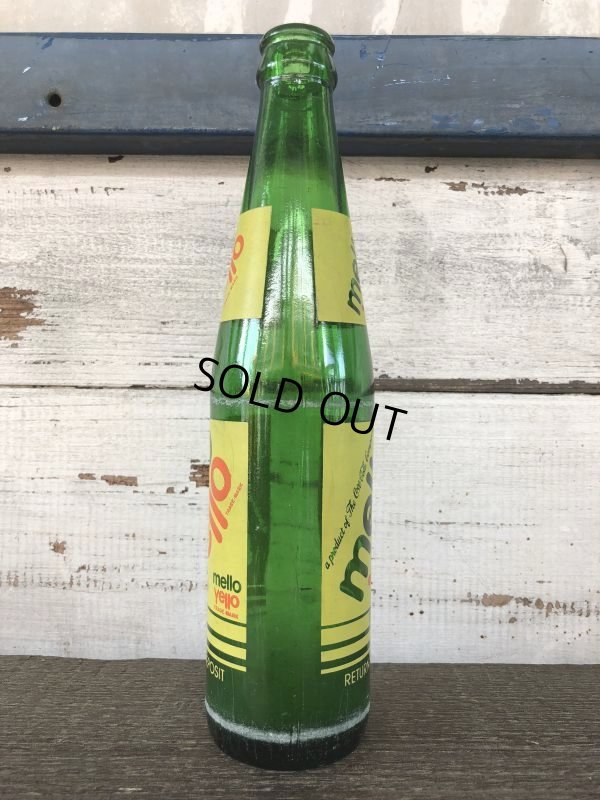 画像3: Vintage Soda Glass Bottle Mello Yello (J243)