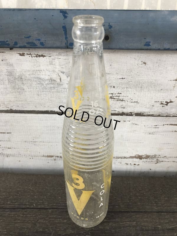 画像4: Vintage Soda Glass Bottle 3V Cola (J233)