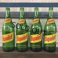 Vintage Soda Glass Bottle Squirt (J247)