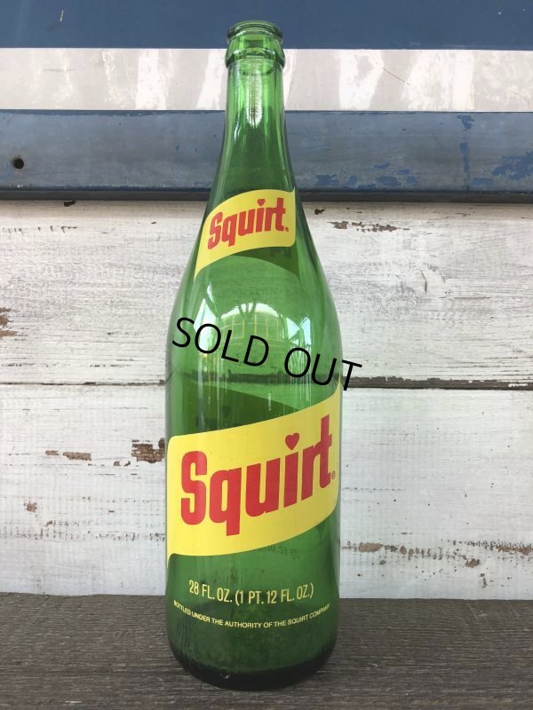 画像4: Vintage Soda Glass Bottle Squirt (J247)