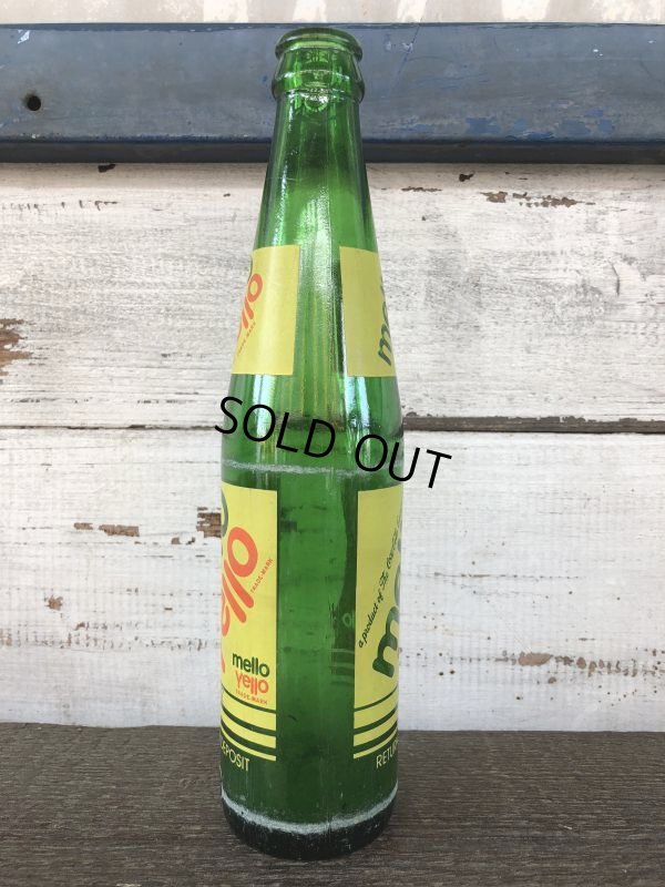 画像5: Vintage Soda Glass Bottle Mello Yello (J243)