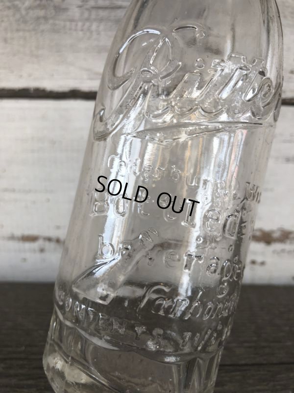 画像7: Vintage Soda Glass Bottle Ritter's (J249)