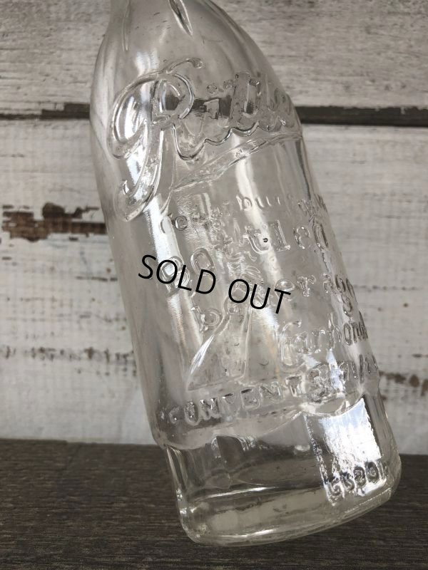 画像9: Vintage Soda Glass Bottle Ritter's (J249)