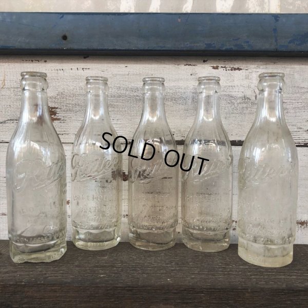 画像1: Vintage Soda Glass Bottle Ritter's (J249)