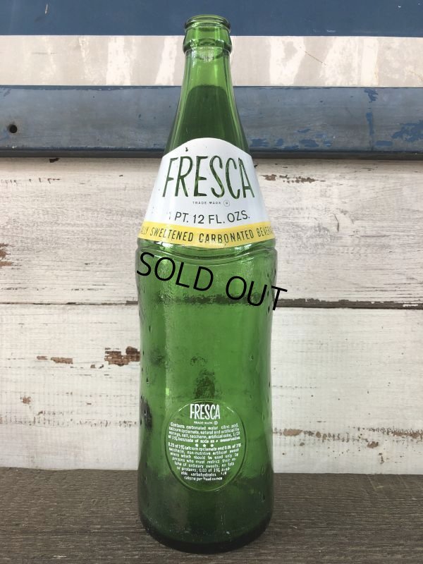 画像3: Vintage Soda Glass Bottle Fresca (J246)