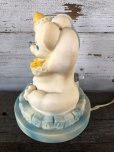 画像2: 60s Vintage Circus Bear Lamp Rubber Doll (J251) (2)