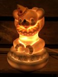 画像10: 60s Vintage Circus Bear Lamp Rubber Doll (J251)