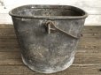 画像5: Vintage Heavy Metal Galvanzed Bucket Pail Can (J252)  