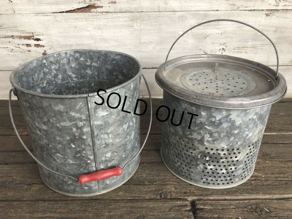画像4: Vintage Sears Fishing Minnow Bucket (J253)  