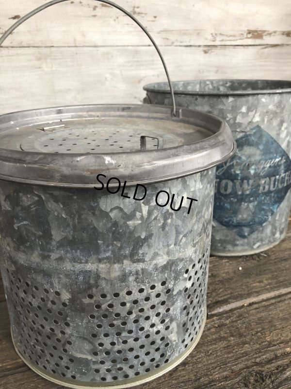 画像6: Vintage Sears Fishing Minnow Bucket (J253)  