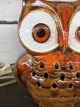 画像6: Vintage Ceramic Owl TV Lamp (J257)  