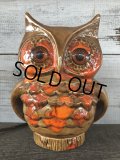 Vintage Ceramic Owl TV Lamp (J256)  