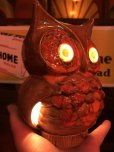 画像7: Vintage Ceramic Owl TV Lamp (J256)  