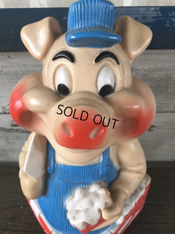 画像6: Vintage Banker systems Plastic Coin Bank Three Little Pigs (J262)  