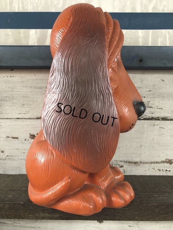 画像4: Vintage NY Vinyl Plastic Coin Bank Basset hound (J258)  