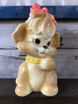 画像2: Vintage Russ Plastic Coin Bank Cute Dog (J263)   (2)