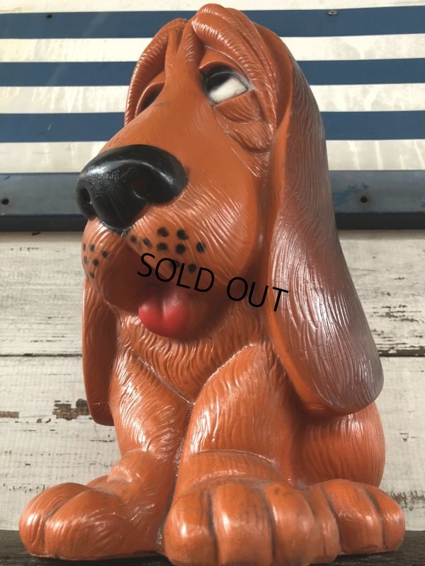 画像6: Vintage NY Vinyl Plastic Coin Bank Basset hound (J258)  