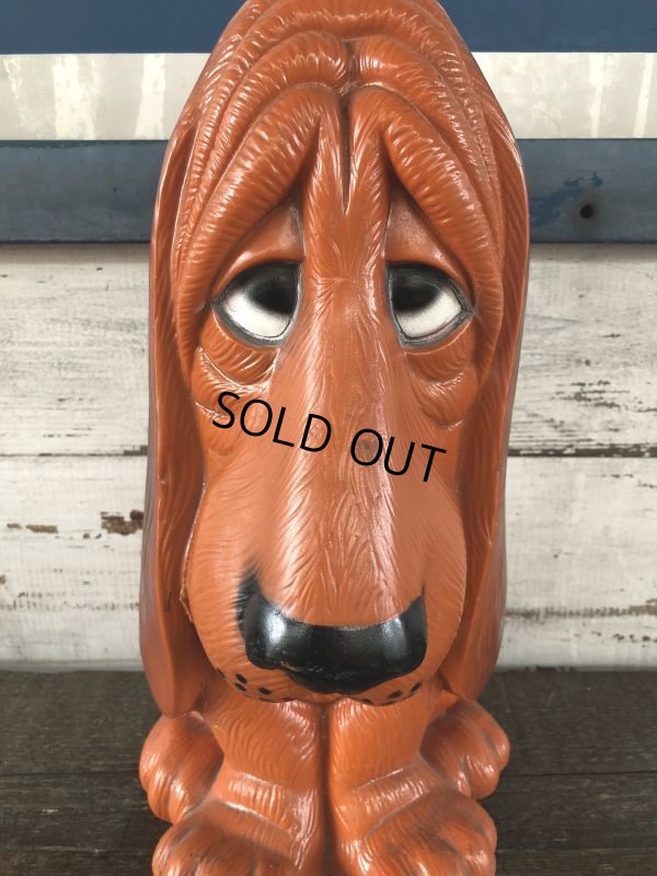 画像7: Vintage NY Vinyl Plastic Coin Bank Basset hound (J258)  