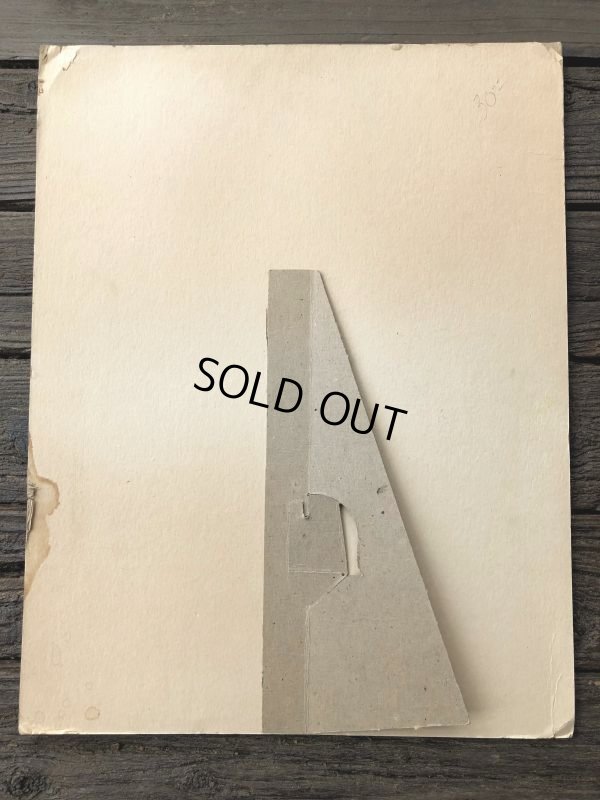 画像10: Vintage GE Portable Radio Card Board Sign (J264)