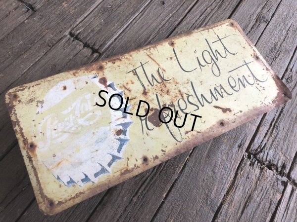 画像5: 50s vintage Pepsi-Cola Bottle Cap Sign (J266)