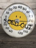 Vintage Thermometer Smiley Happy Face (J274)
