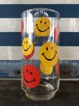 画像1: Vintage Glass Smiley Happy Face (J267) (1)