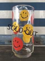 Vintage Glass Smiley Happy Face (J267)