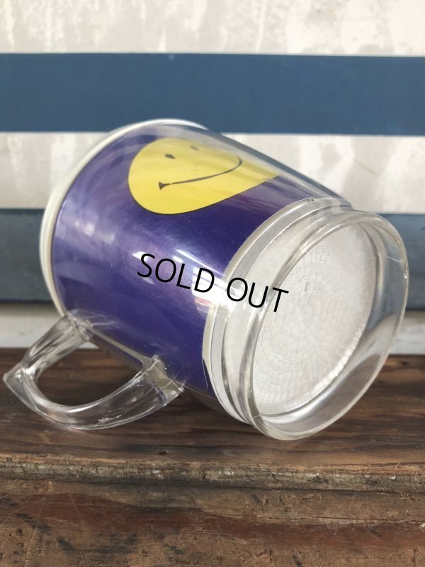 画像6: Vintage Plastic Cup Smiley Happy Face (J269)