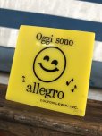 画像2: Vintage Italian Mood Cube Smiley Happy Face (J272) (2)