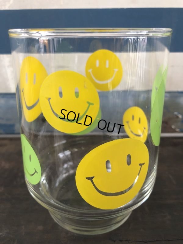 画像4: Vintage Glass Smiley Happy Face (J268)