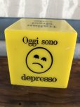 画像4: Vintage Italian Mood Cube Smiley Happy Face (J272)