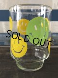 Vintage Glass Smiley Happy Face (J268)