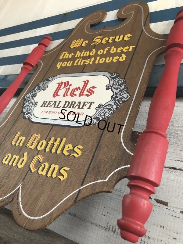 画像5: Vintage Piels Beer Wood Sign (J275)