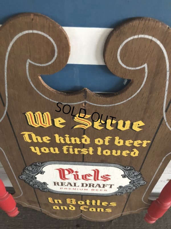 画像4: Vintage Piels Beer Wood Sign (J275)