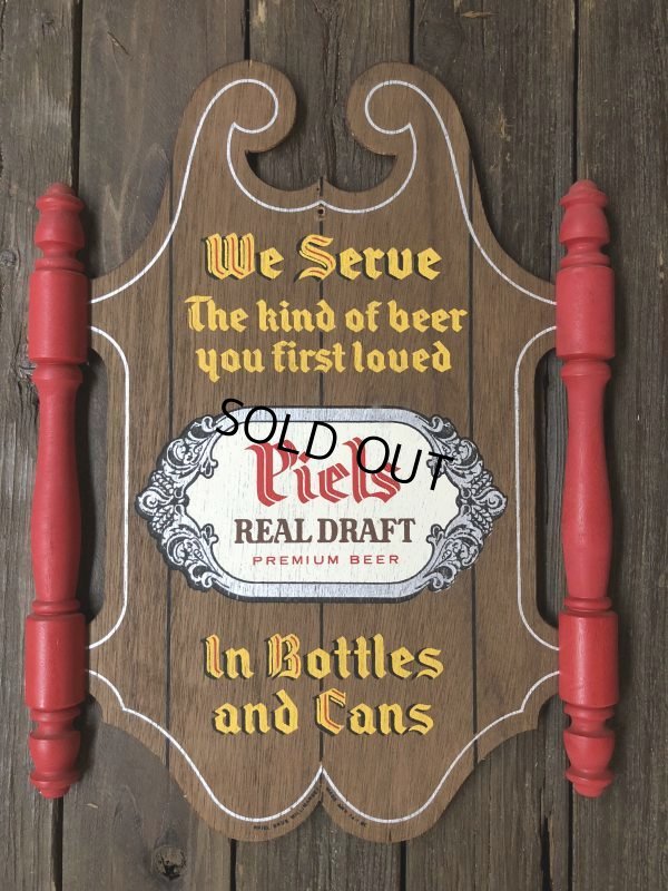 画像8: Vintage Piels Beer Wood Sign (J275)