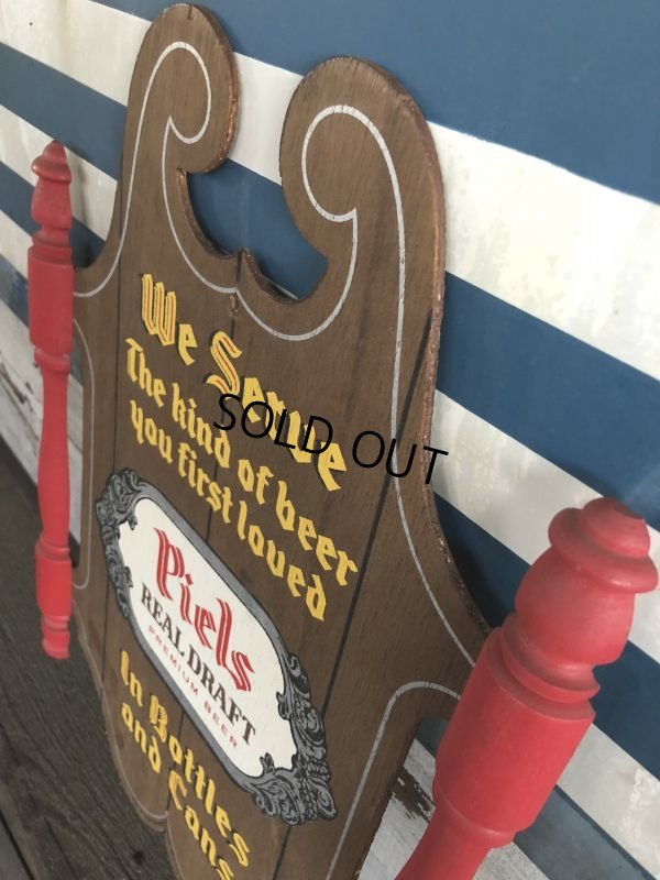 画像3: Vintage Piels Beer Wood Sign (J275)