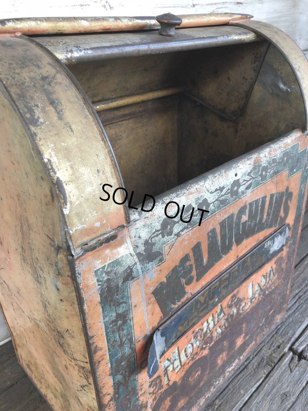 画像4: 〜20s Antique Large Tin  McLaughlin's Coffee (J265)