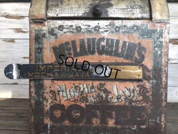 画像10: 〜20s Antique Large Tin  McLaughlin's Coffee (J265)