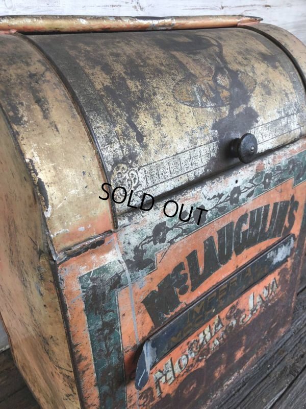 画像3: 〜20s Antique Large Tin  McLaughlin's Coffee (J265)