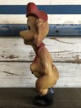 画像2: 40s Vintage Serugo Rubber Fire Dog Squeak Doll (J282) (2)